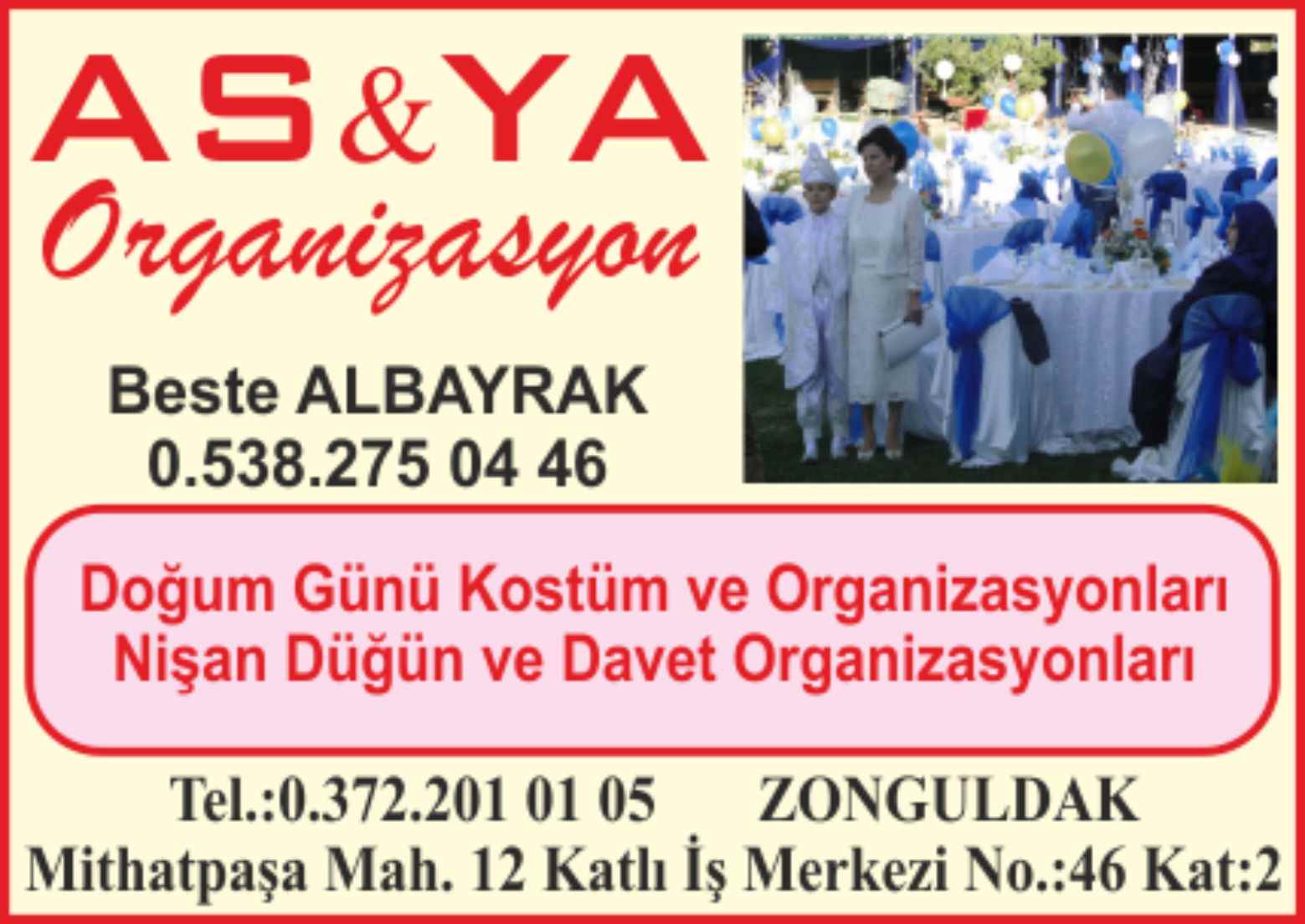 Asya Organizasyon Zonguldak