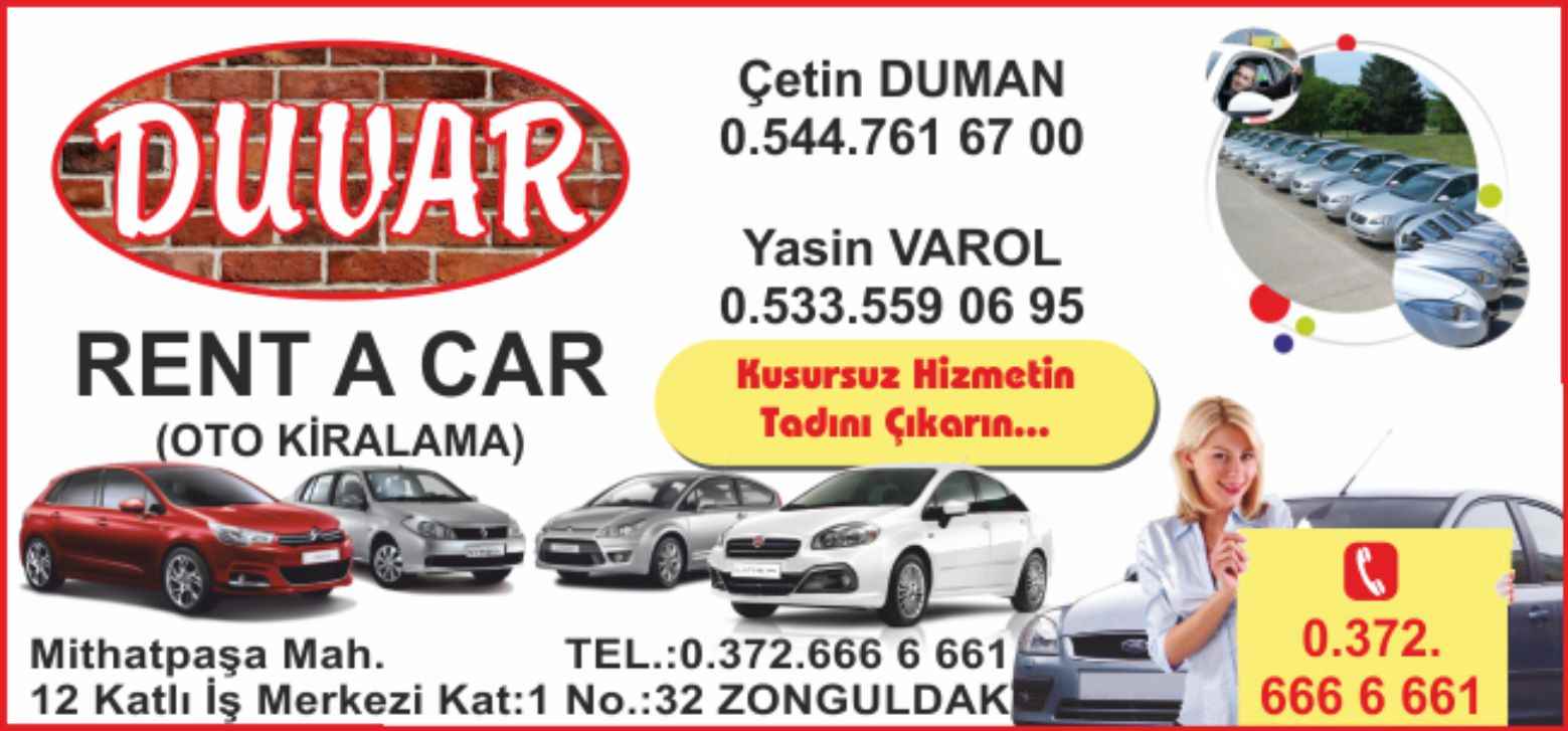 Duvar Rent A Car Zonguldak
