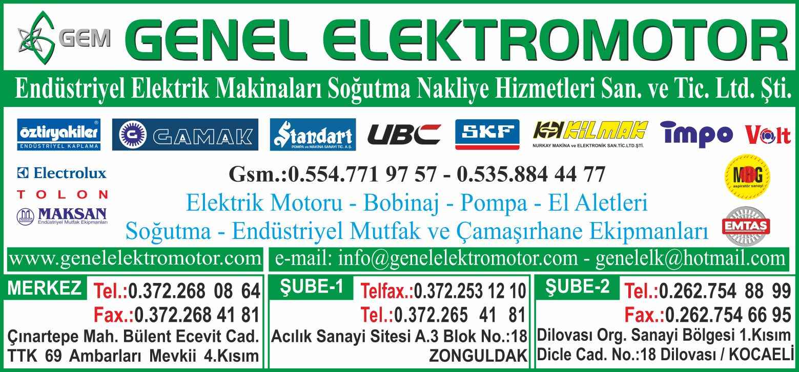 Genel Elektromotor Zonguldak