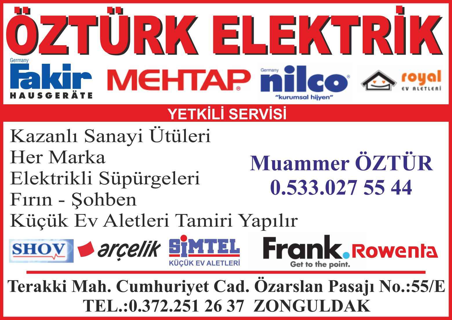 Öztürk Elektrik Zonguldak