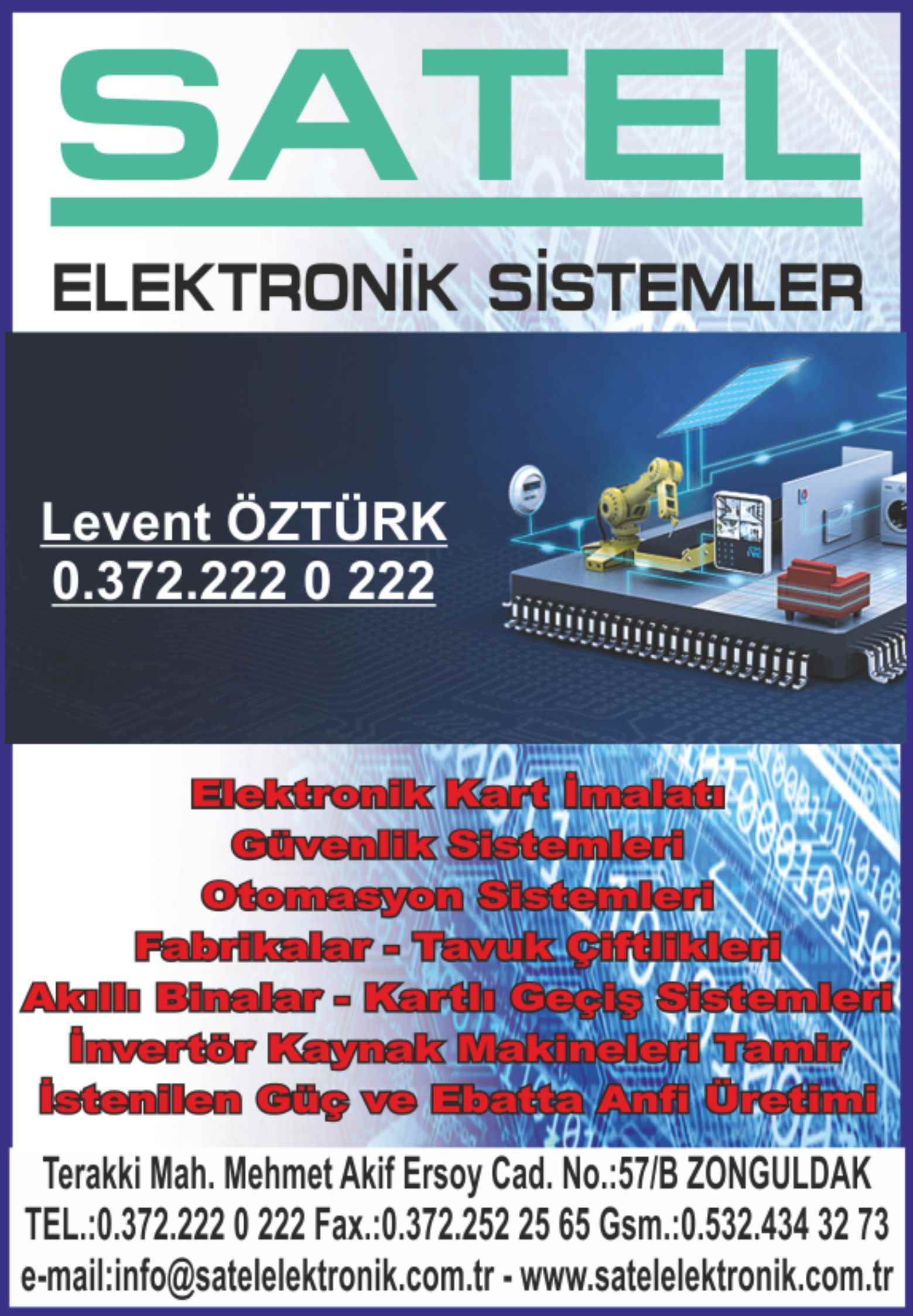 Satel Elektronik Sistemler Zonguldak