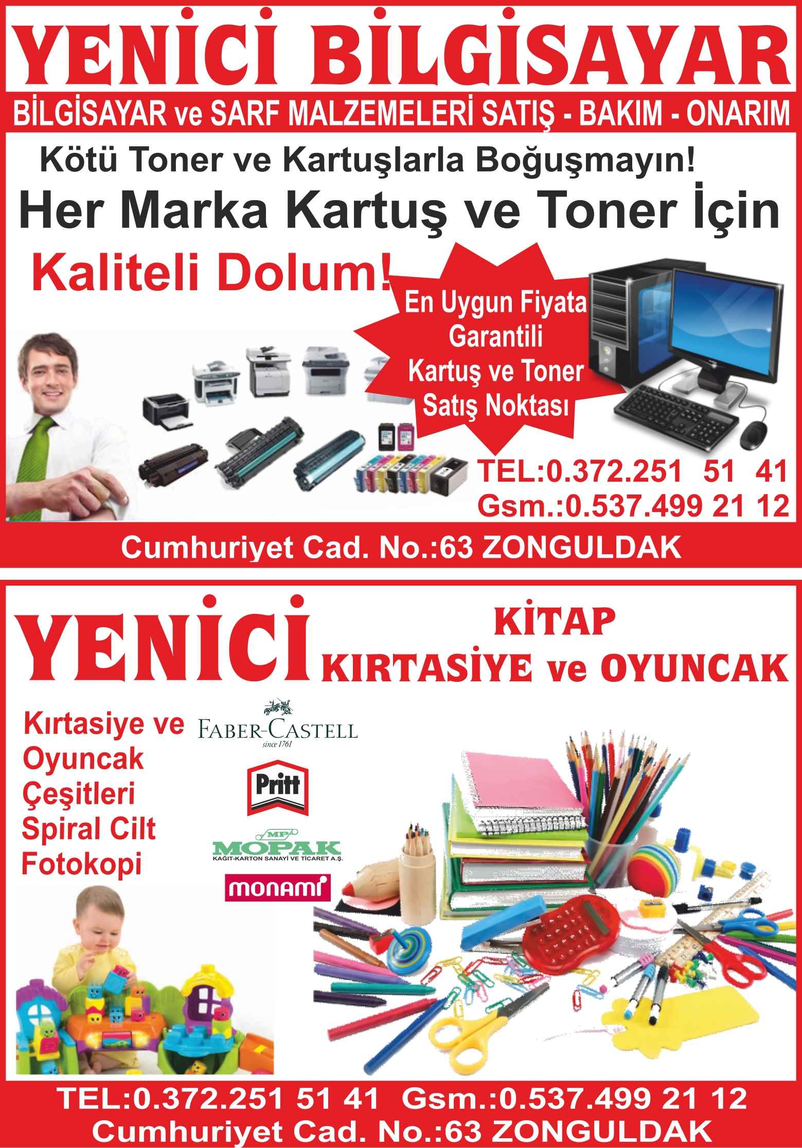 Yenici Bilgisayar Zonguldak
